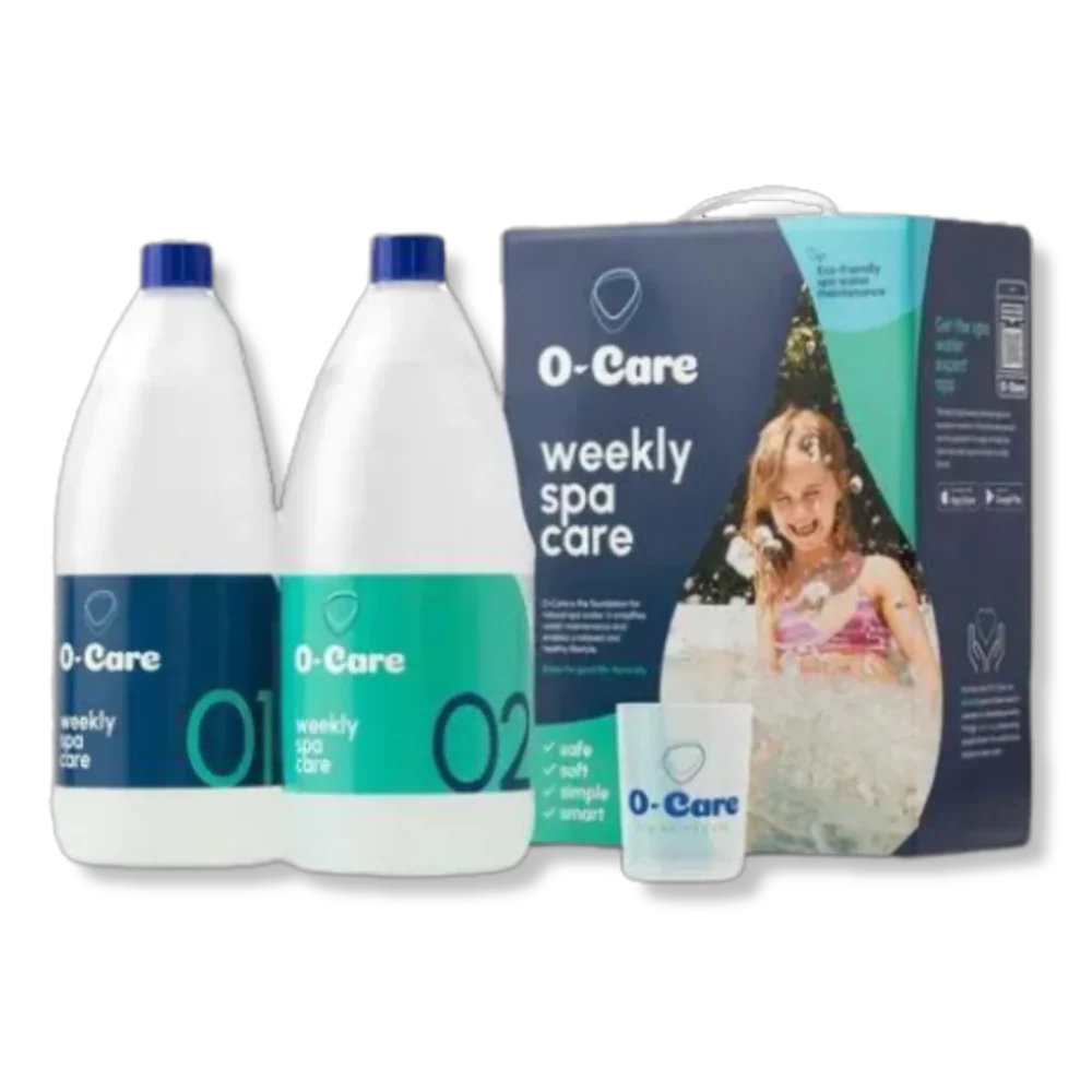 O-Care wöchentliche Spa-Pflege-Produkte mit Flaschen und Verpackung