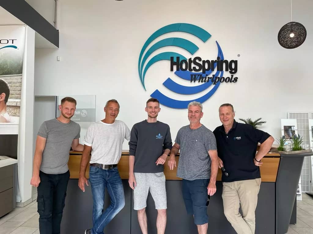 Das spaPRO-Team zu Besuch bei HotSpring Deutschland