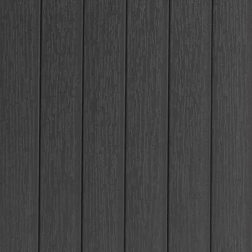 Oberfläche der FreeFlow Aptos mit eleganten, dunklen Holzoptik-Planken für stilvolle Wellnessbereiche.