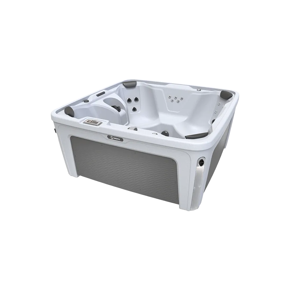 Whirlpool FreeFlow Modell Monterey mit komfortablen Sitzplätzen und modernen Massagedüsen in elegantem Design.
