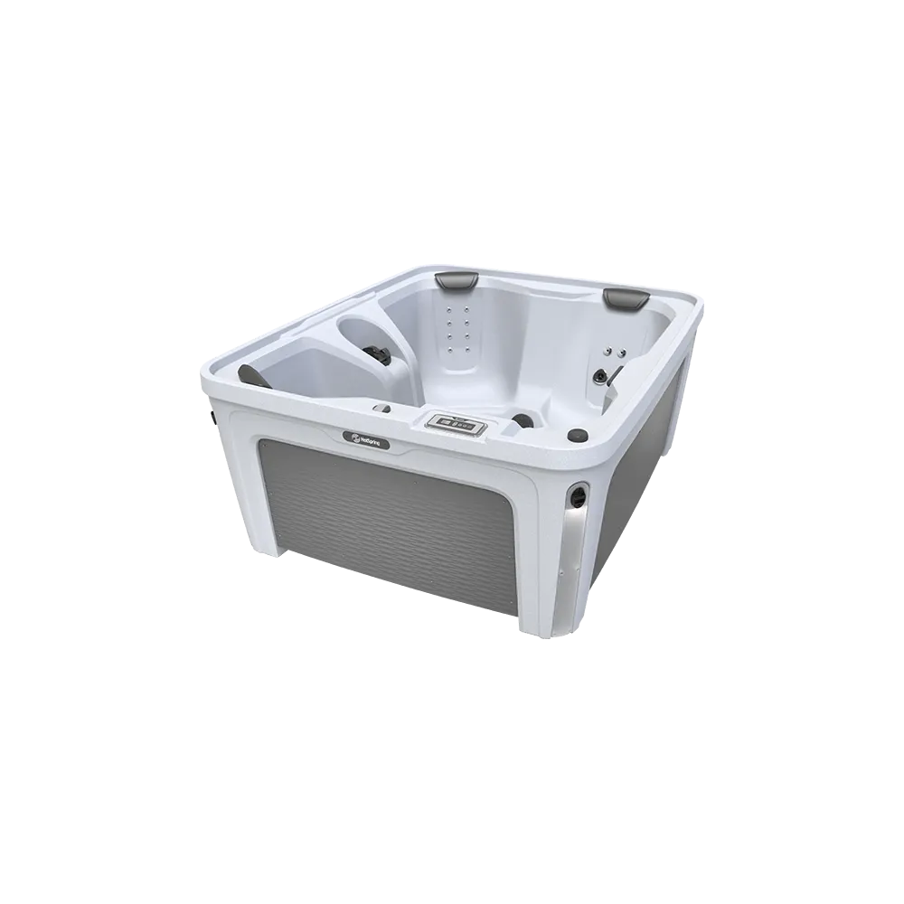 Whirlpool FreeFlow Modell Azure in modernem Design mit komfortablen Sitzen und integrierten Düsen.