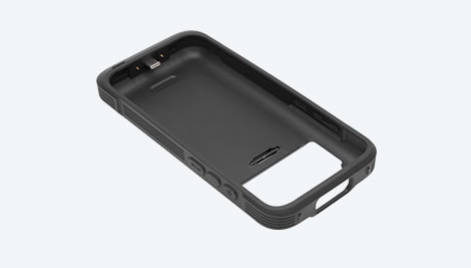 C66 Rubber boot for UHF with I/O pins