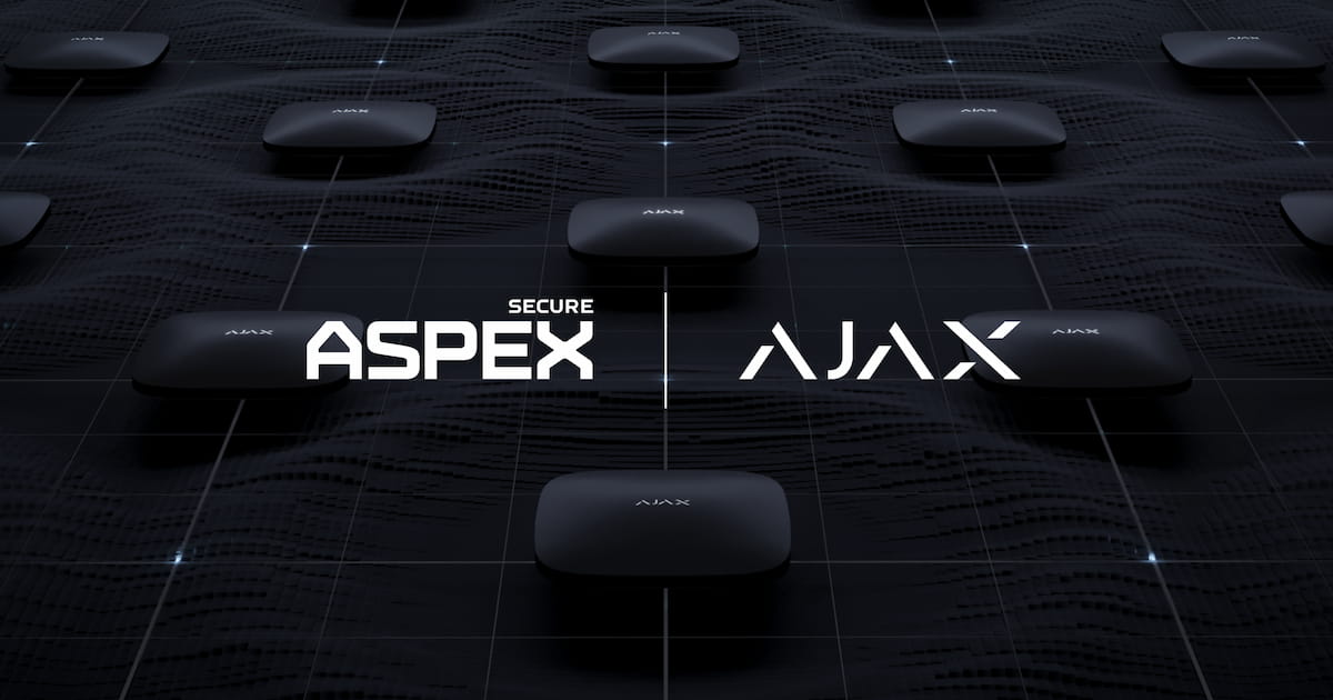 Ajax security system installed and supported by authorized partner ASPEX Secure in the United States