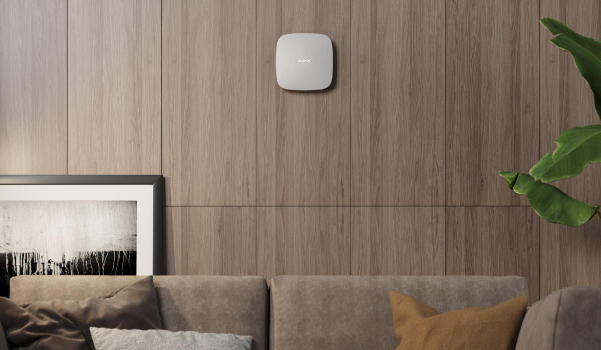 Security system with battery backup and cellular connectivity designed to remain operational during power or internet outages