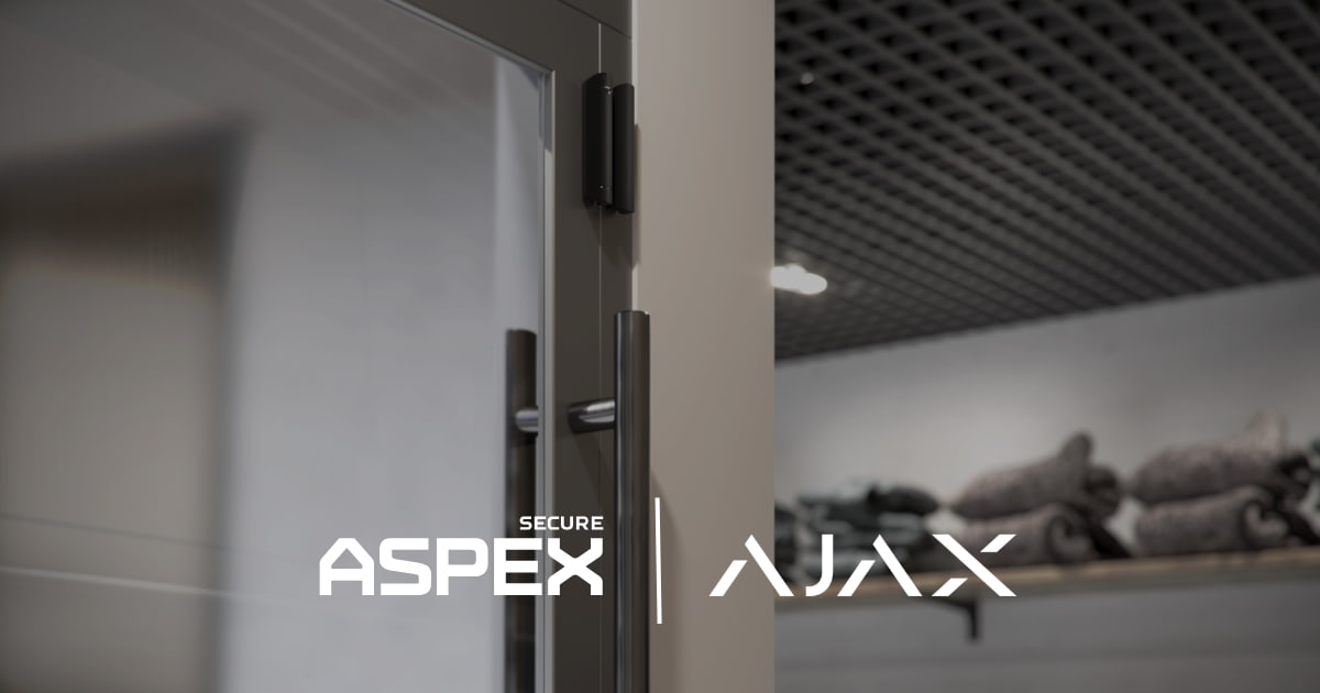 ASPEX Secure technician planning a small business security system with a Houston business owner.