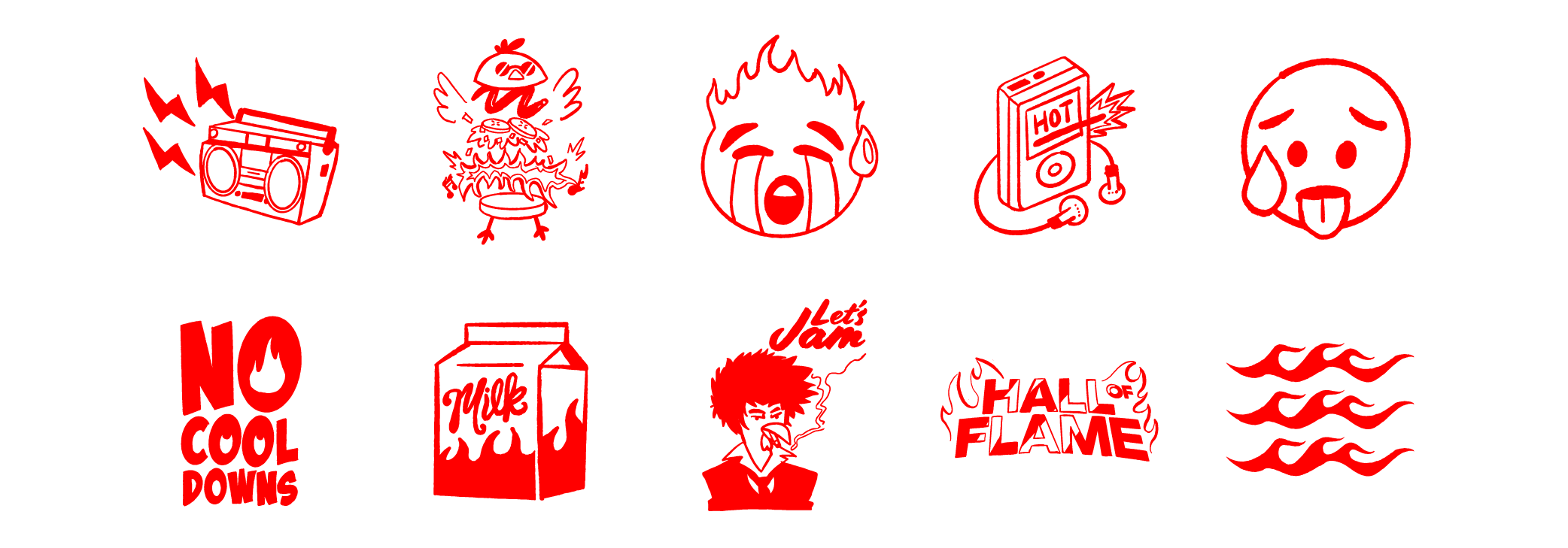 JAM Hot Illustration Grid