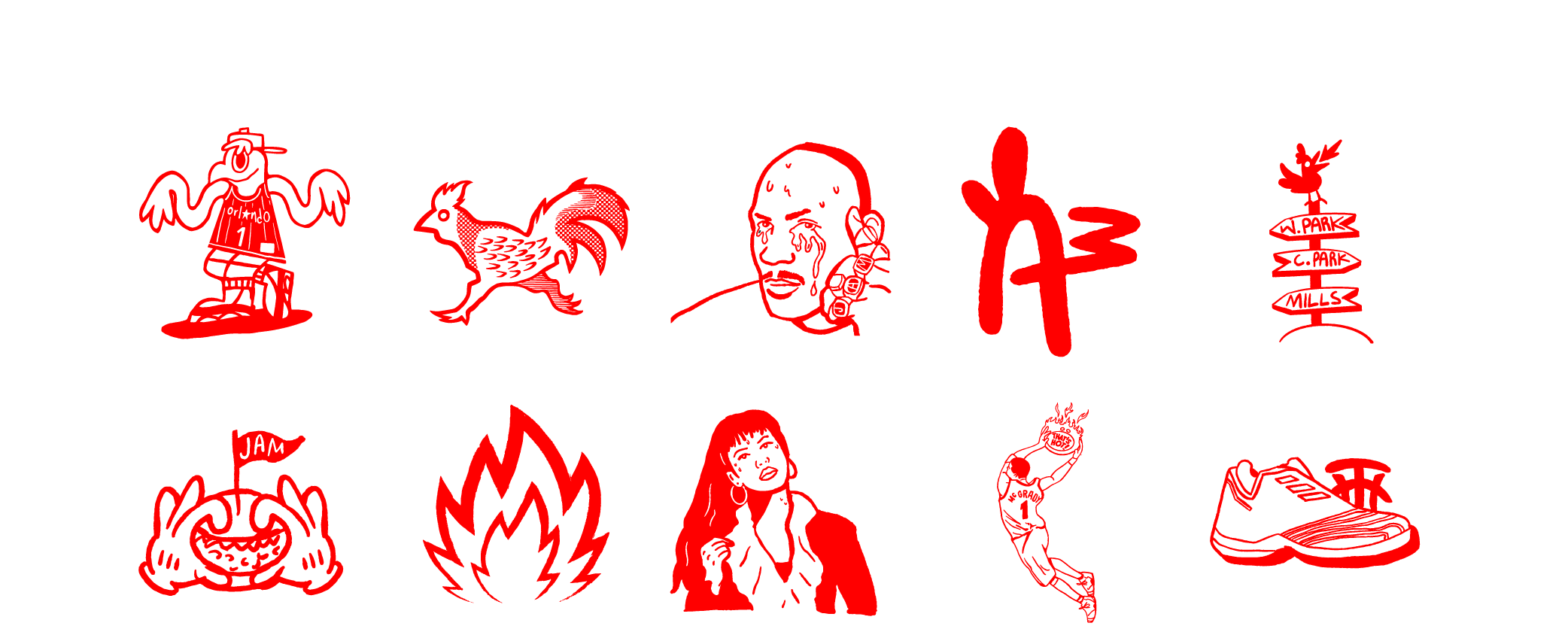 JAM Hot Illustration Grid