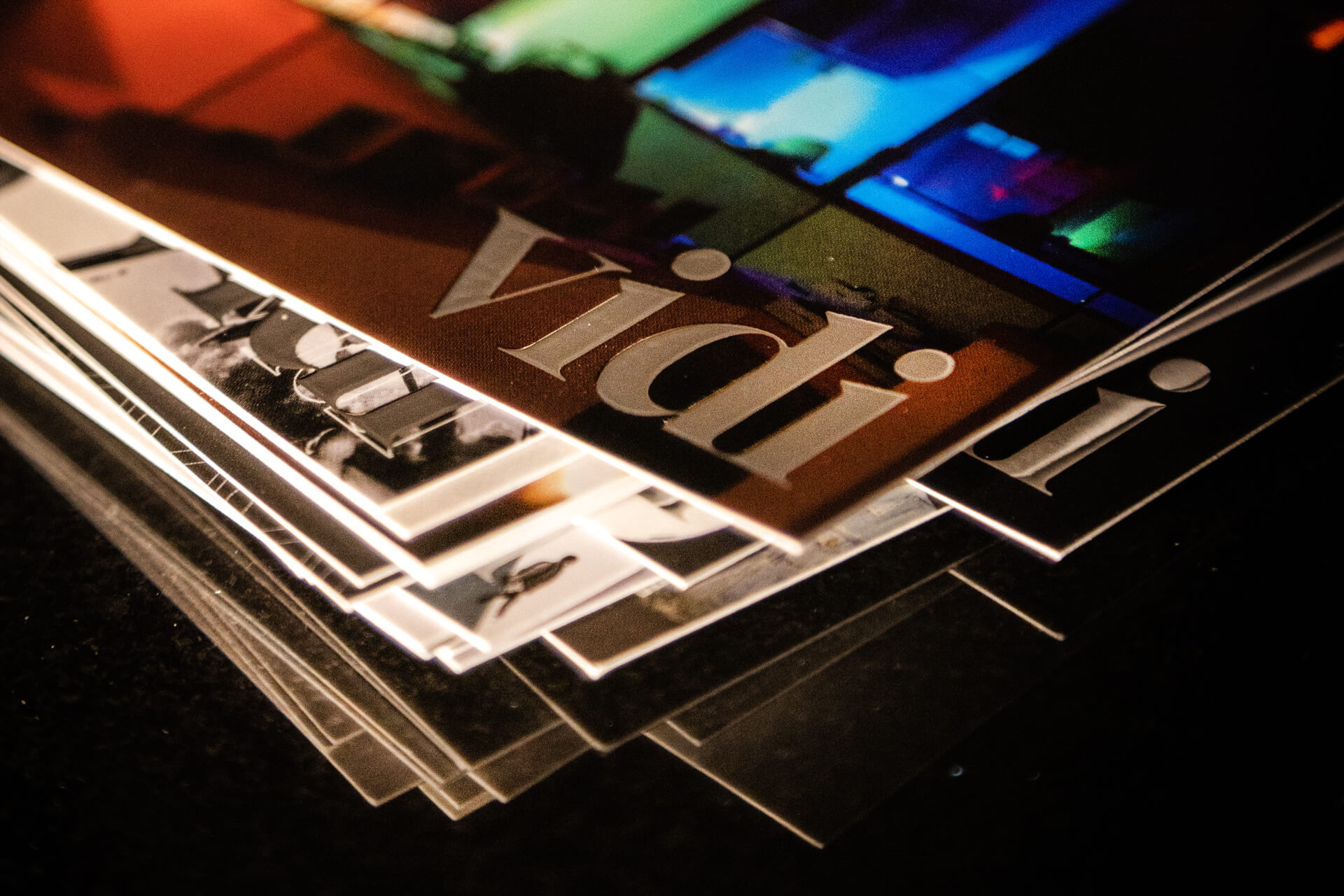 Vidi Culture Book - Postcards Stacked