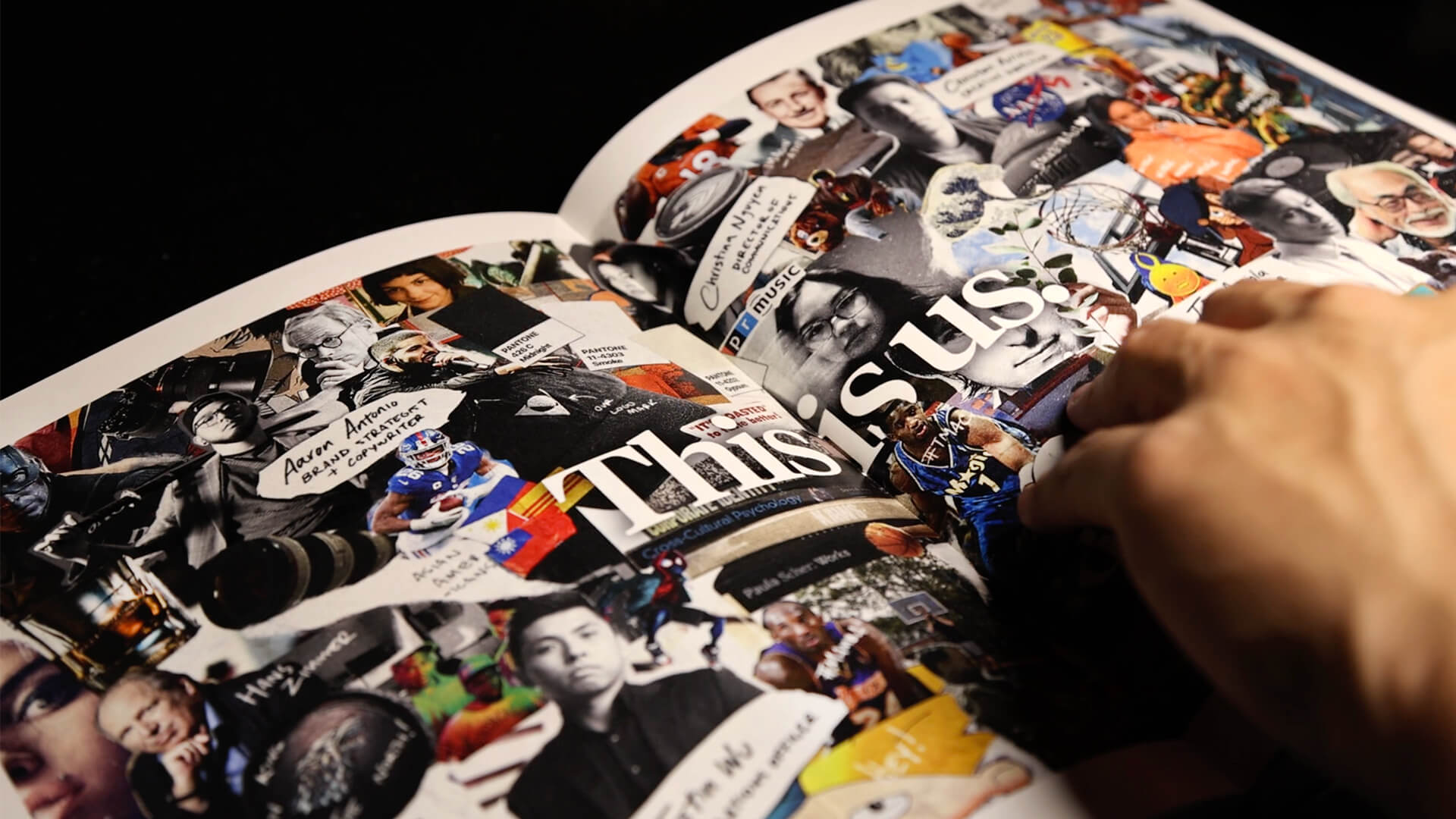 Vidi Culture Book - This is us spread