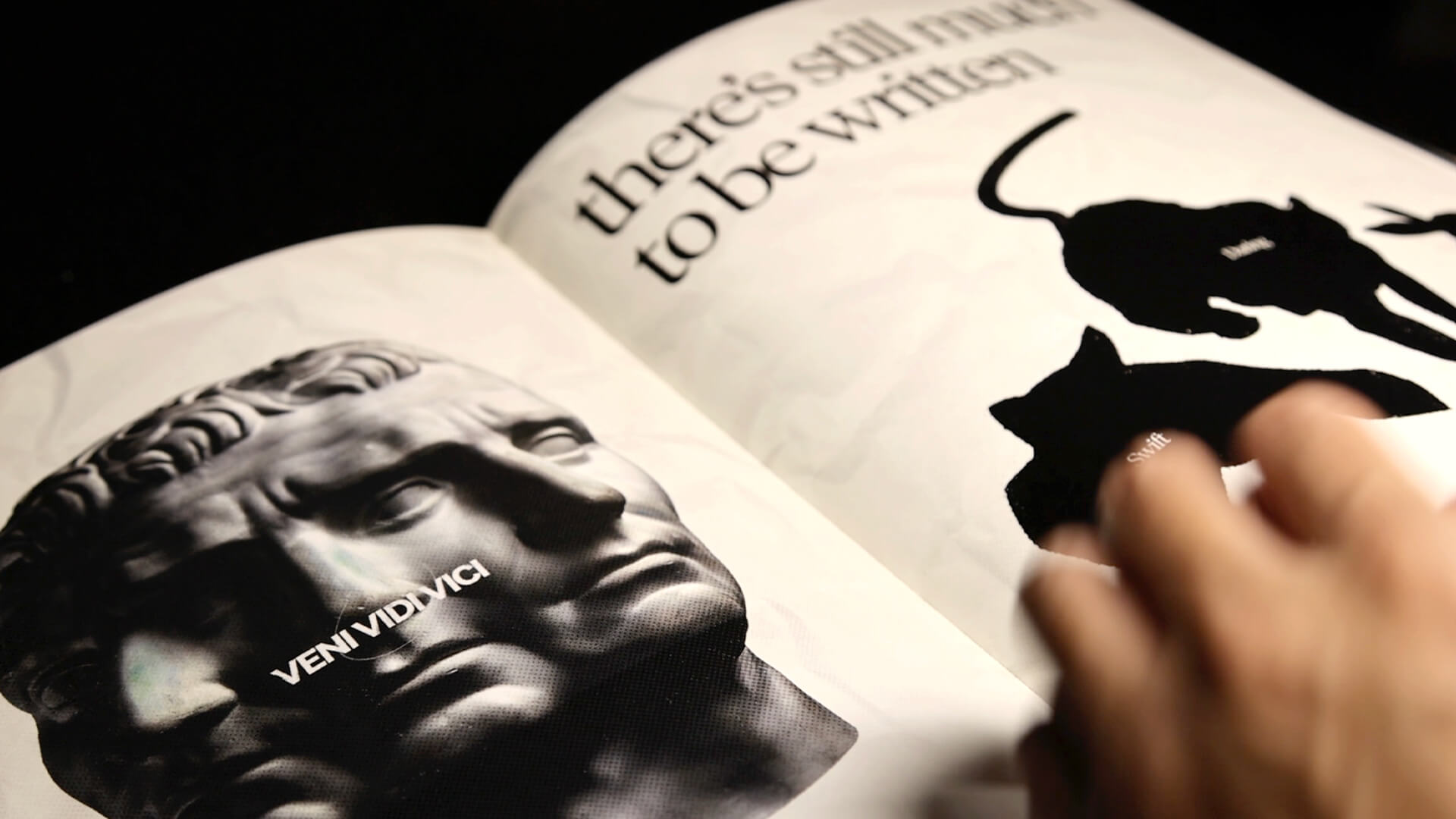 Vidi Culture Book - Veni Vidi Vici spread