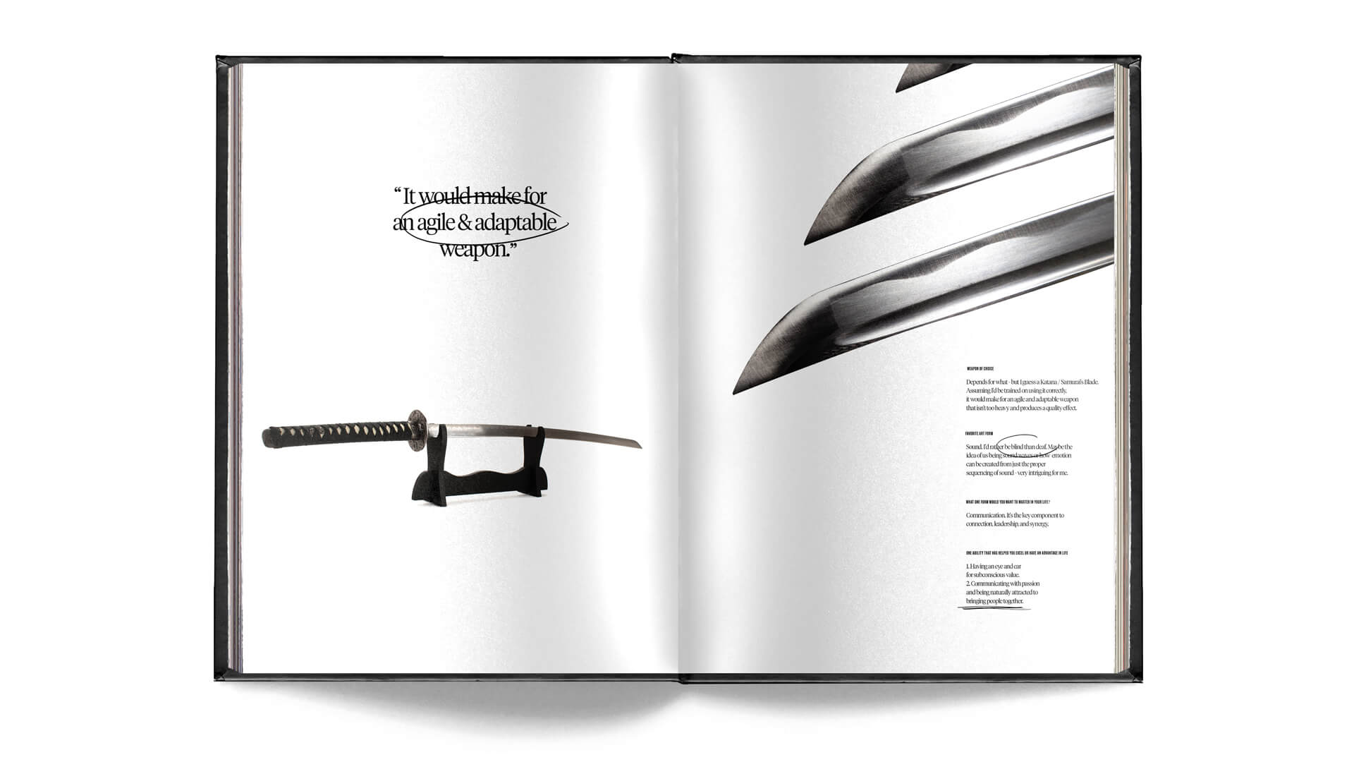 Christian's Weapon of Choice