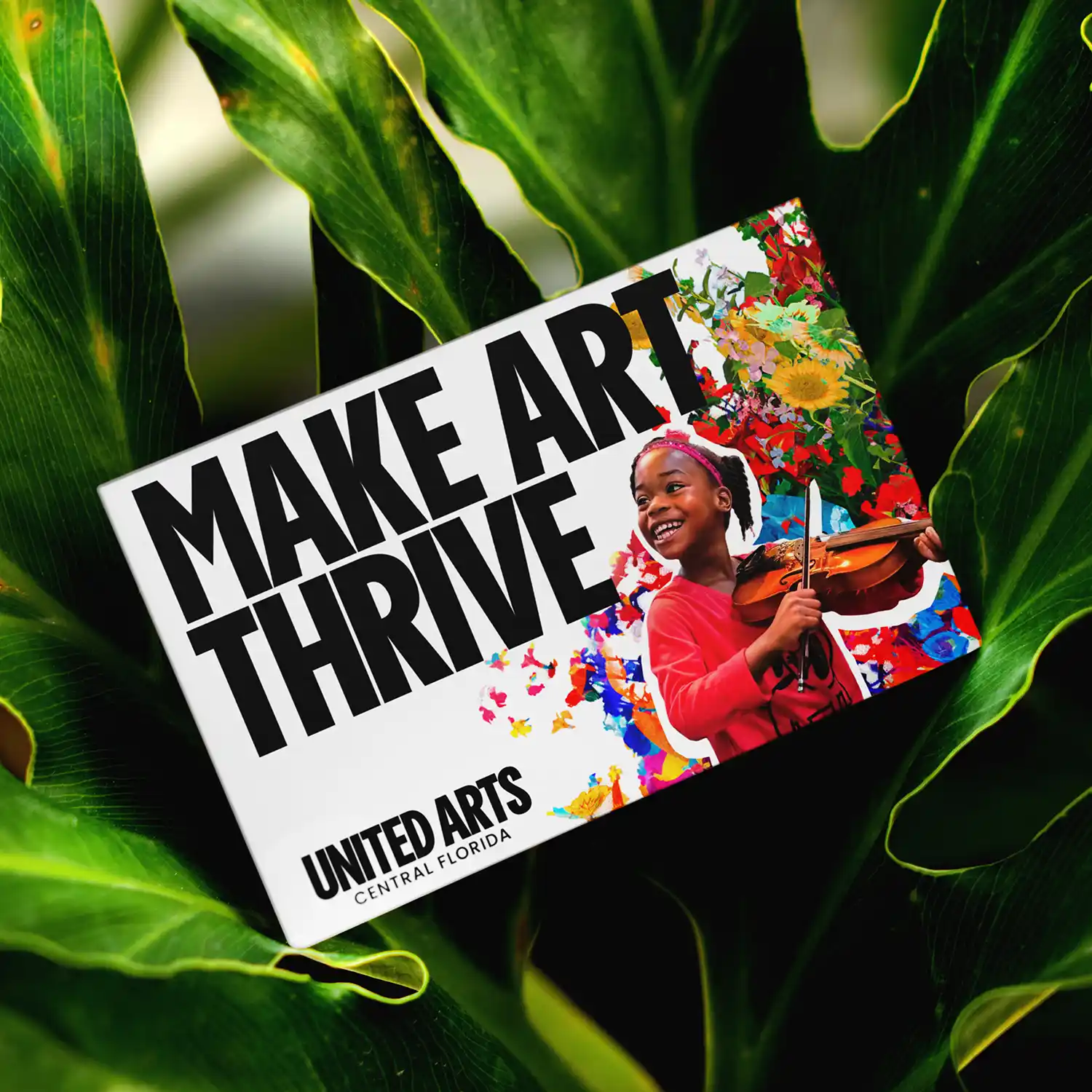 United Arts Make Art Thrive Print