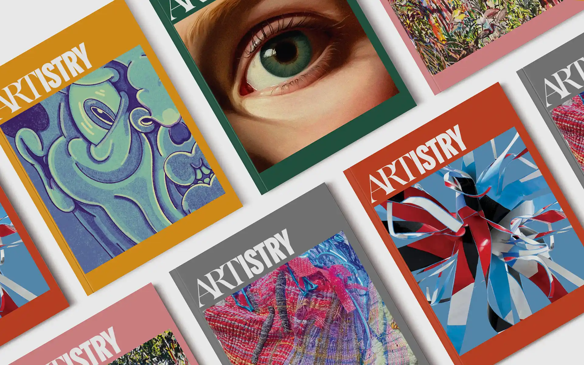 United Arts Artistry Magazine Spread Cocnept