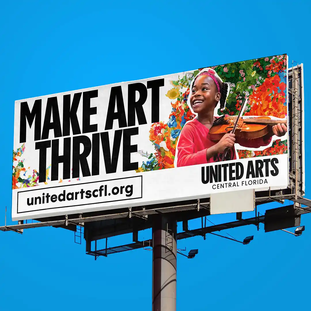 United Arts Make Art Thrive Print
