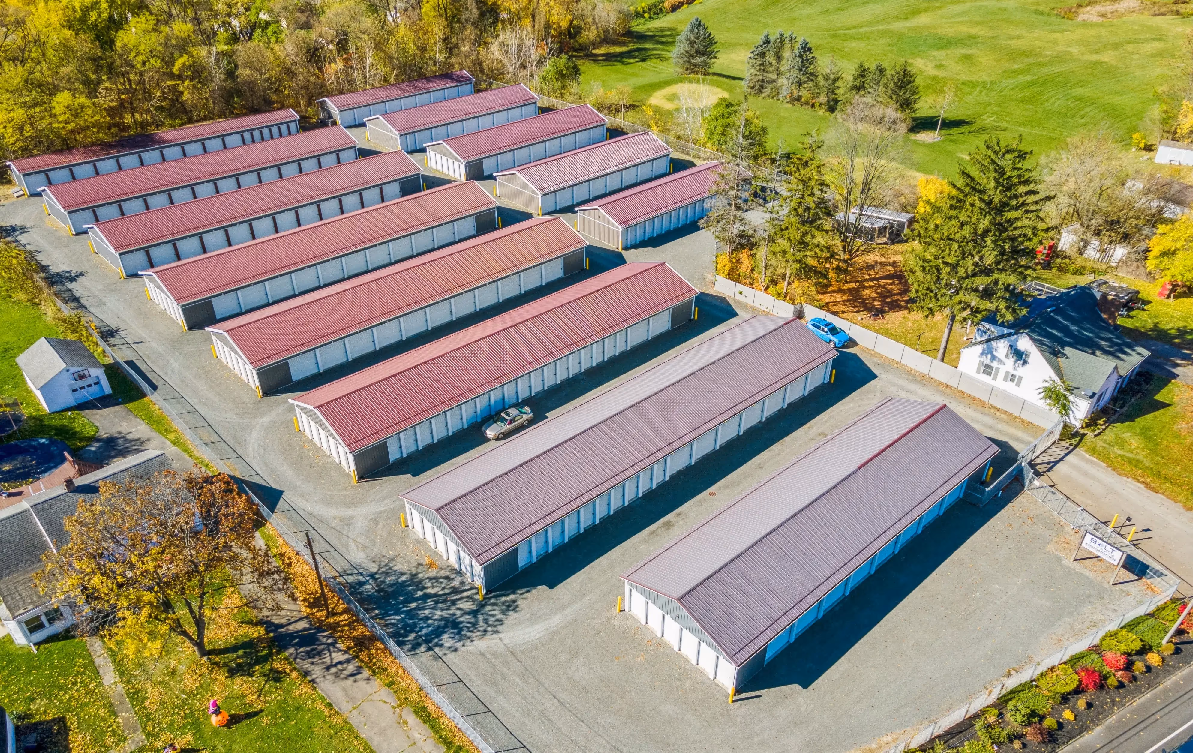 A Bolt Storage Facility in Elmira, NY: Secure and welcoming self-storage with well-maintained facilities and roomy storage units reliable and convenient for your belongings.