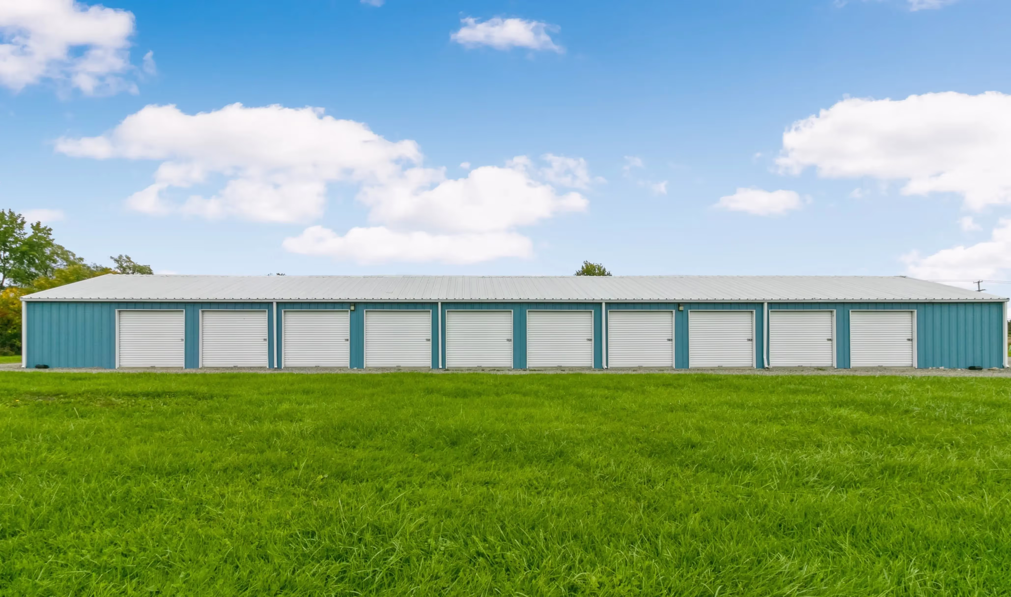 Side view of a self storage building in Lansing, NY