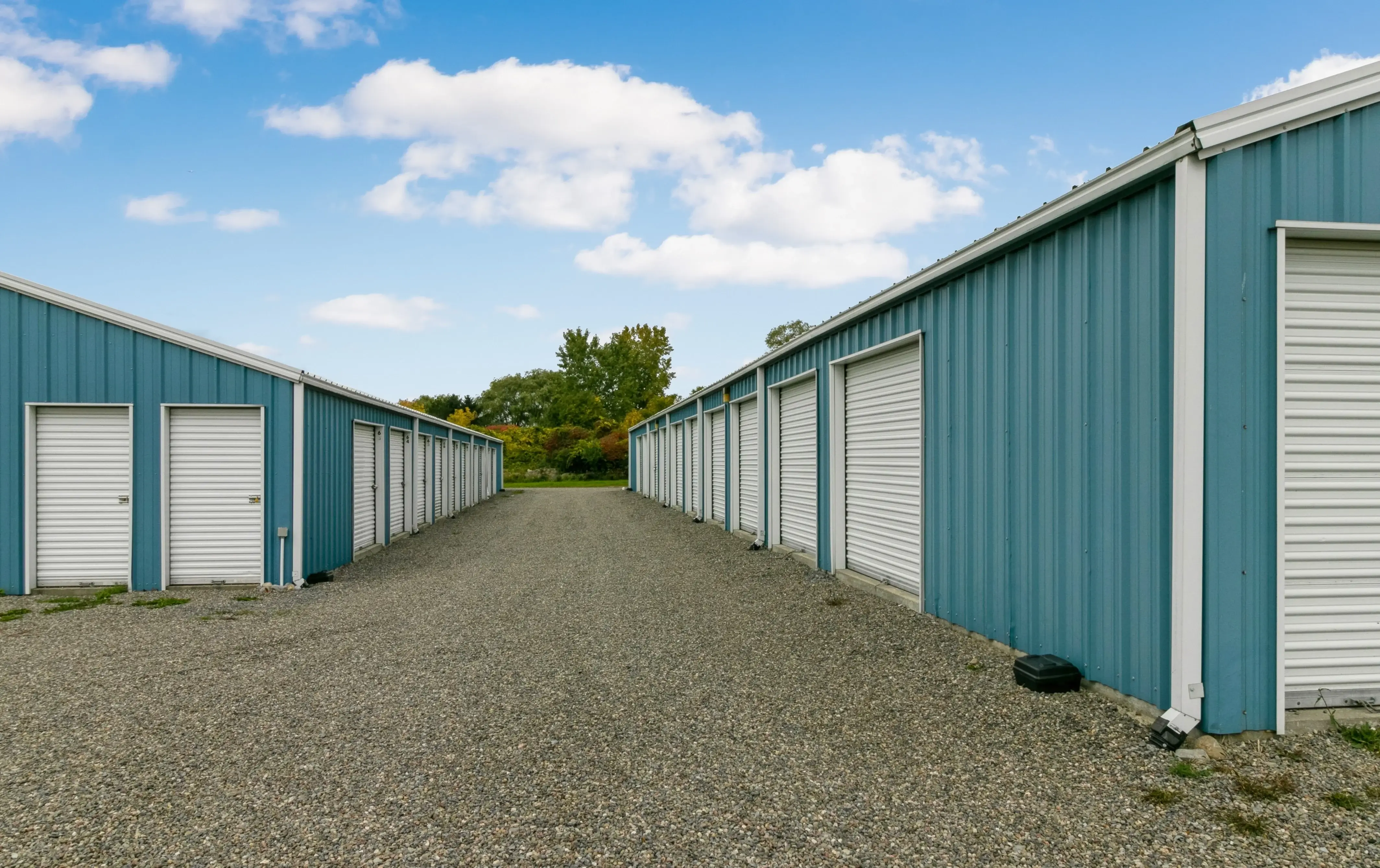 Two self storage buildings