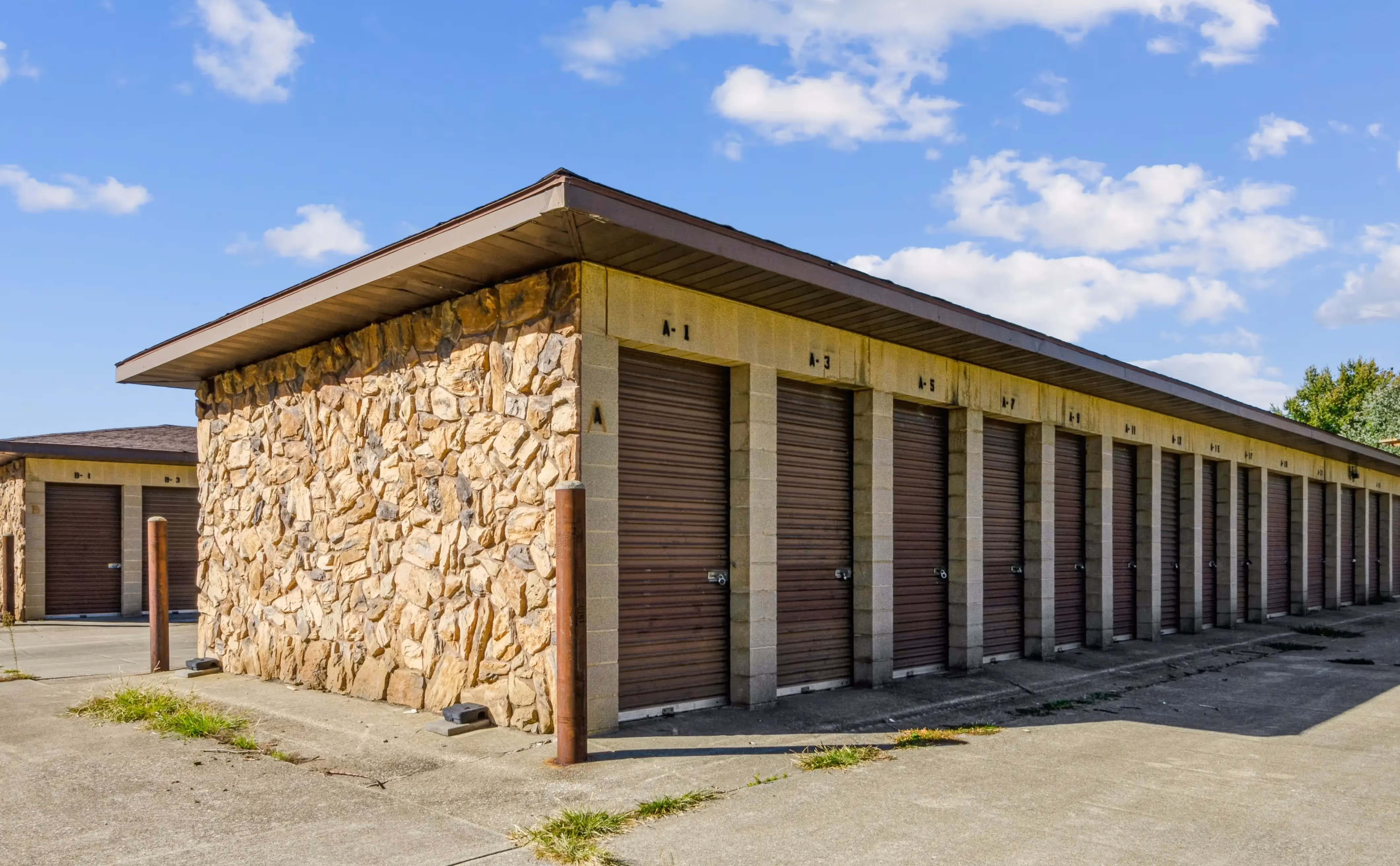 A sels stoage building in Peru, IN