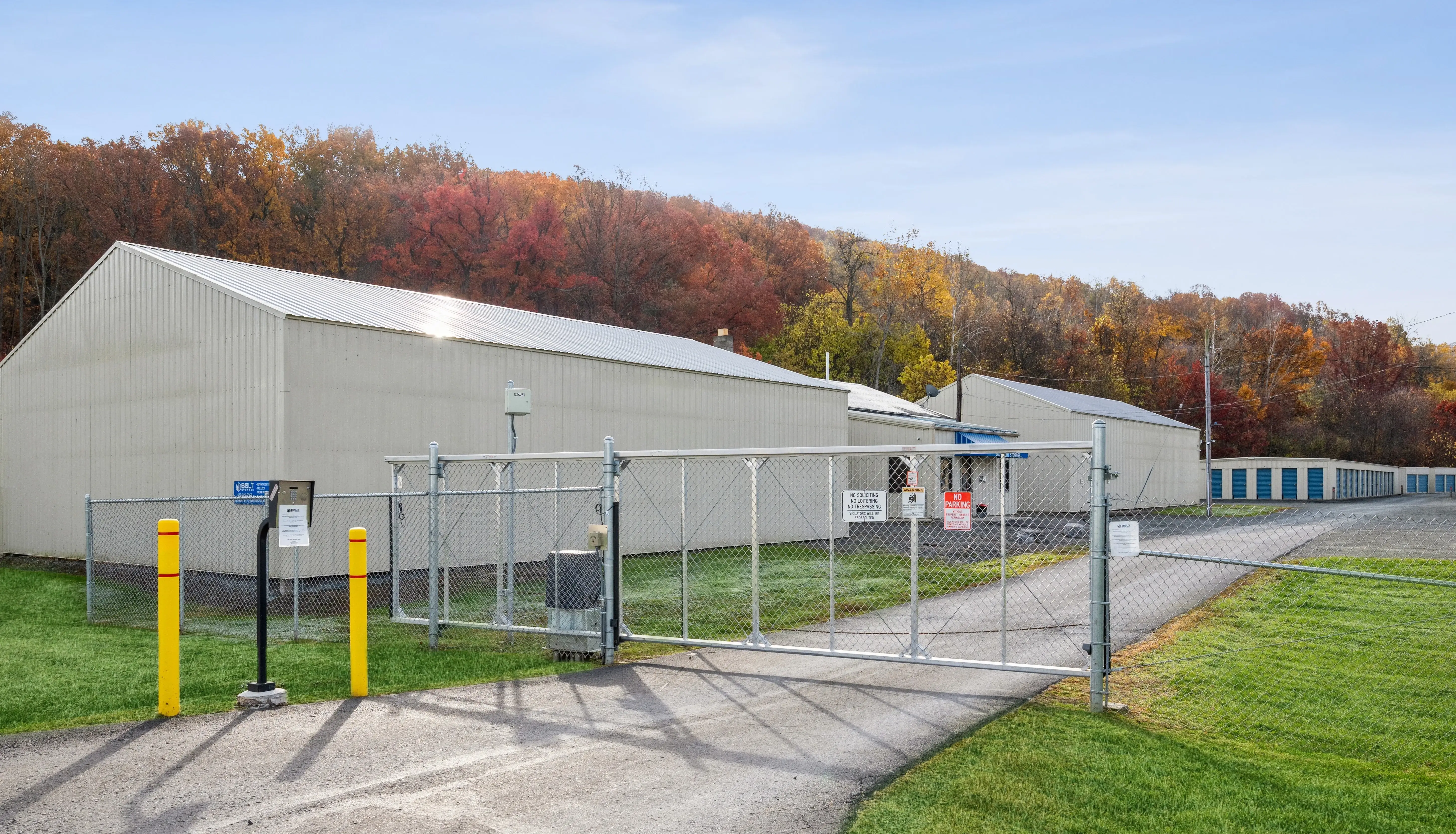 gated access at our Elmira NY facility