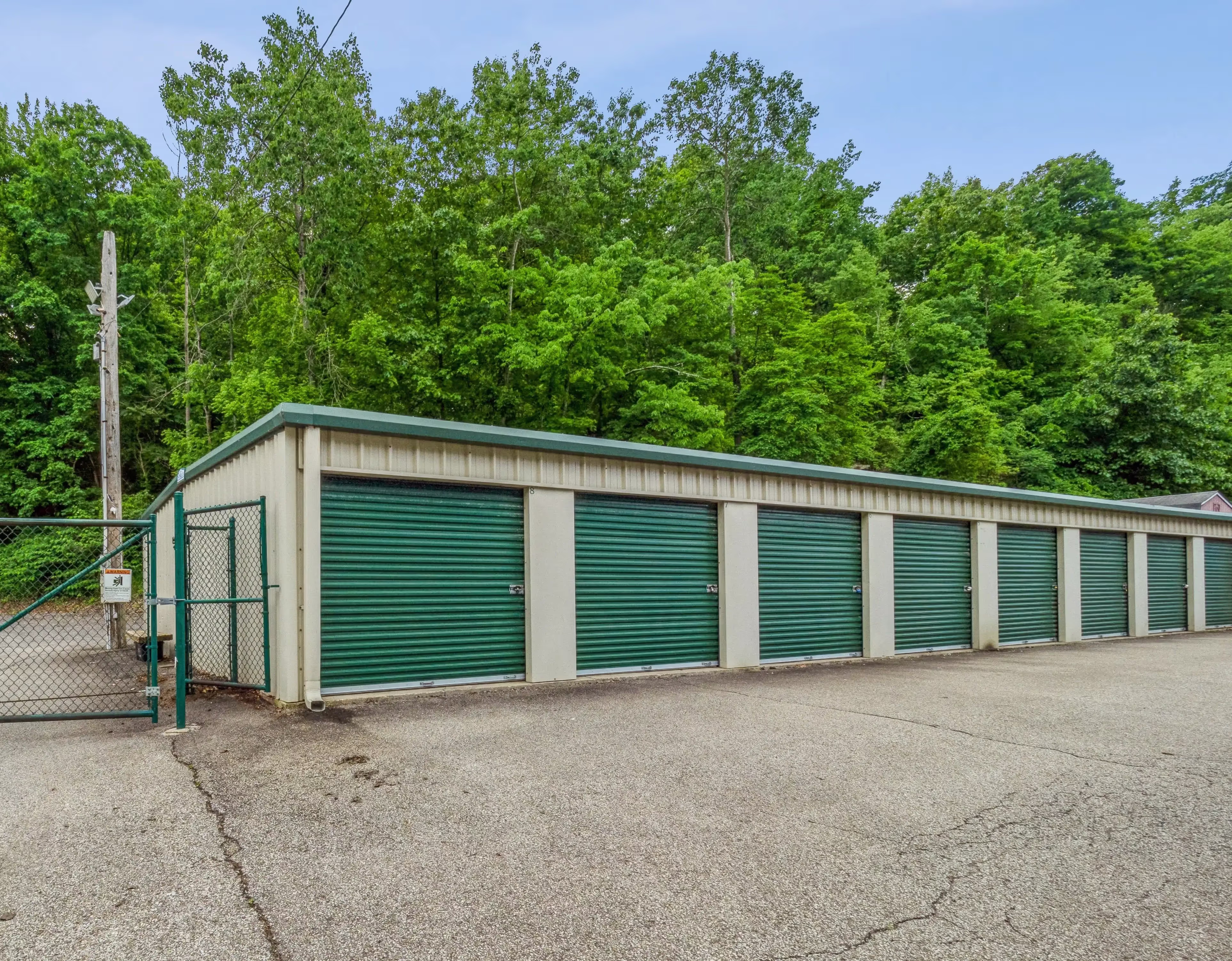 A self storage building in pittsburgh, PA