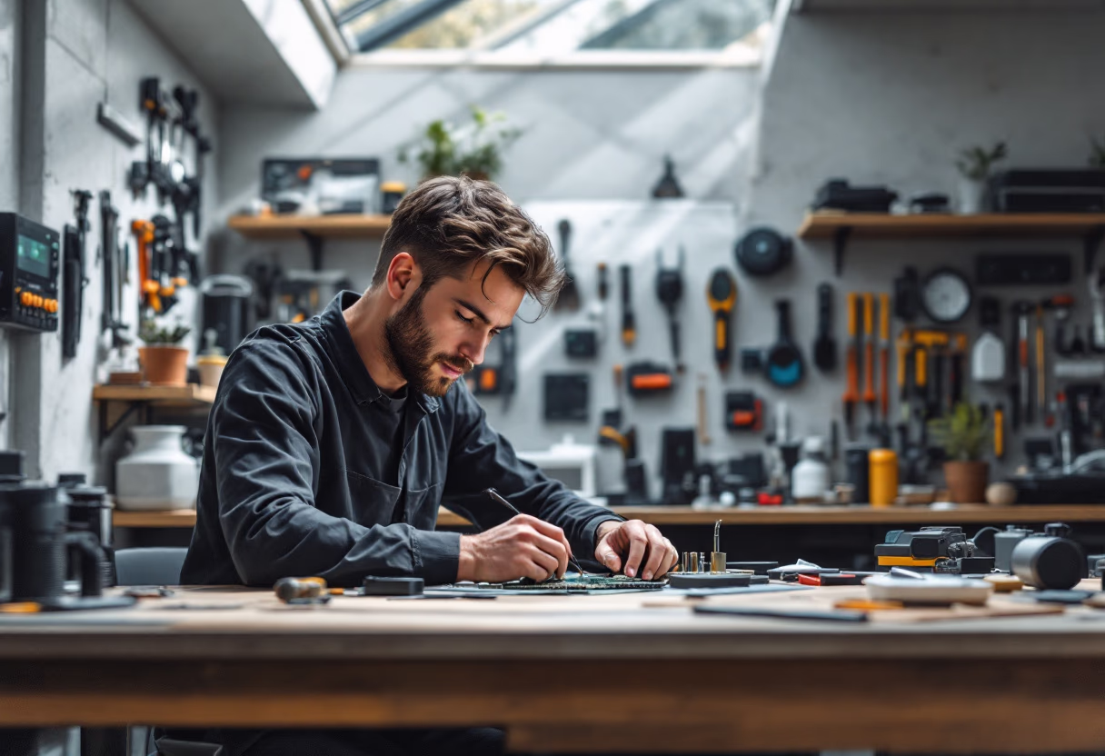 image of repair services (for a directtoconsumer electronics brand)