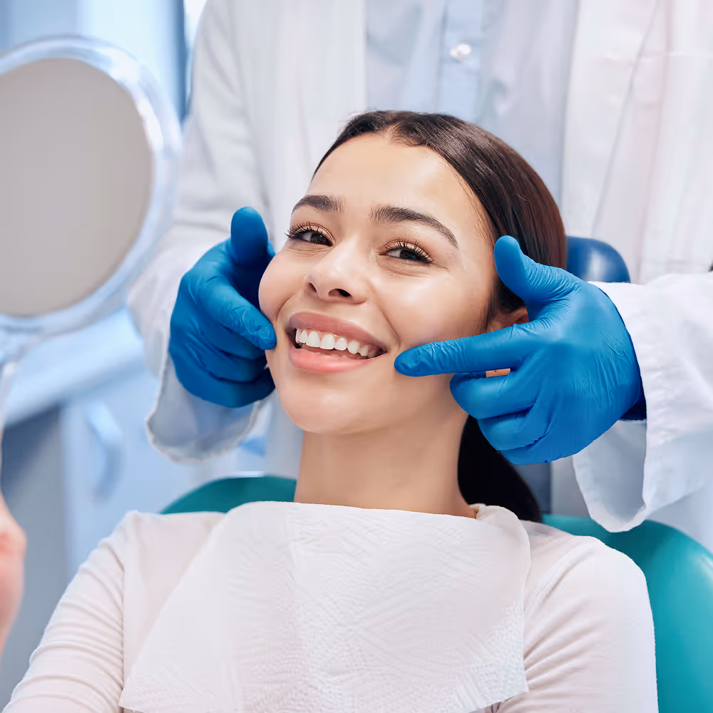 Various professional whitening treatments offered at Haven for brighter, longer-lasting results