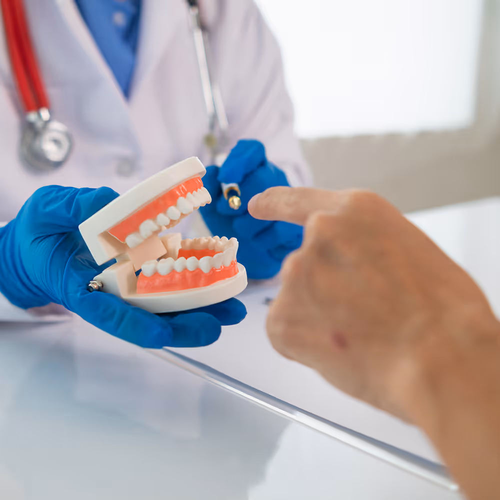 Step-by-step tooth contouring process at Haven, offering quick, safe, and predictable aesthetic improvements