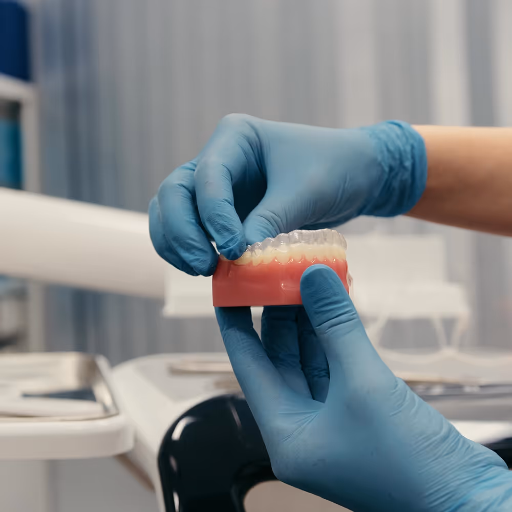 Step-by-step overview of Haven’s personalized mouth guard design, digital impressions, and precision fit