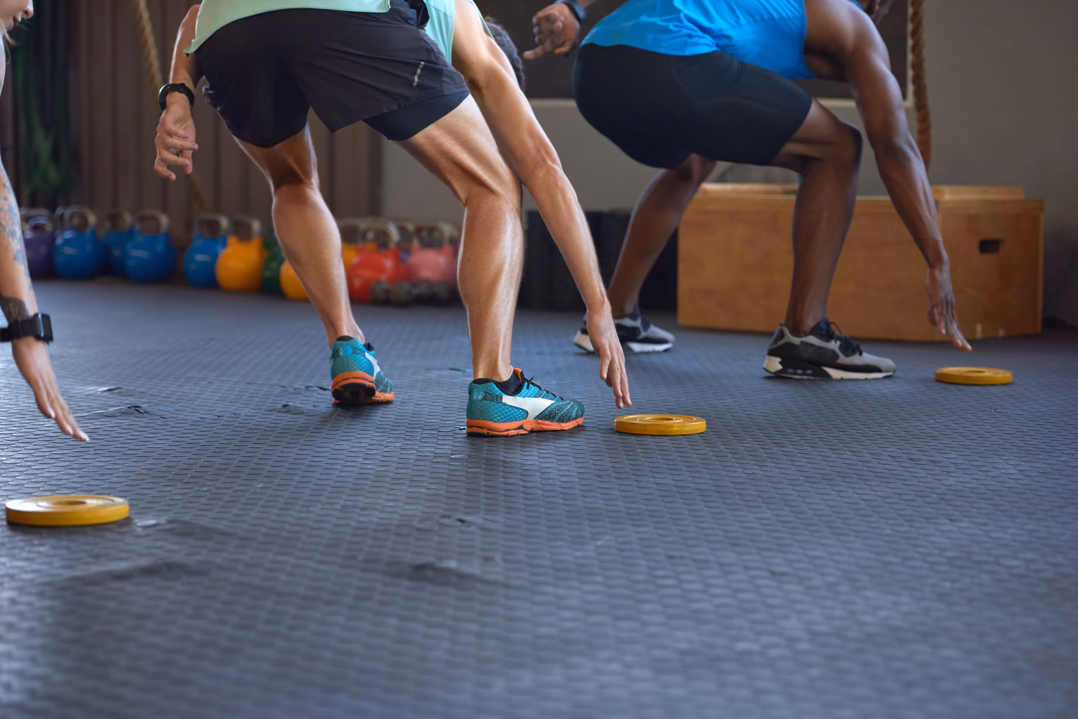 Interval sprint routine for speed and agility.