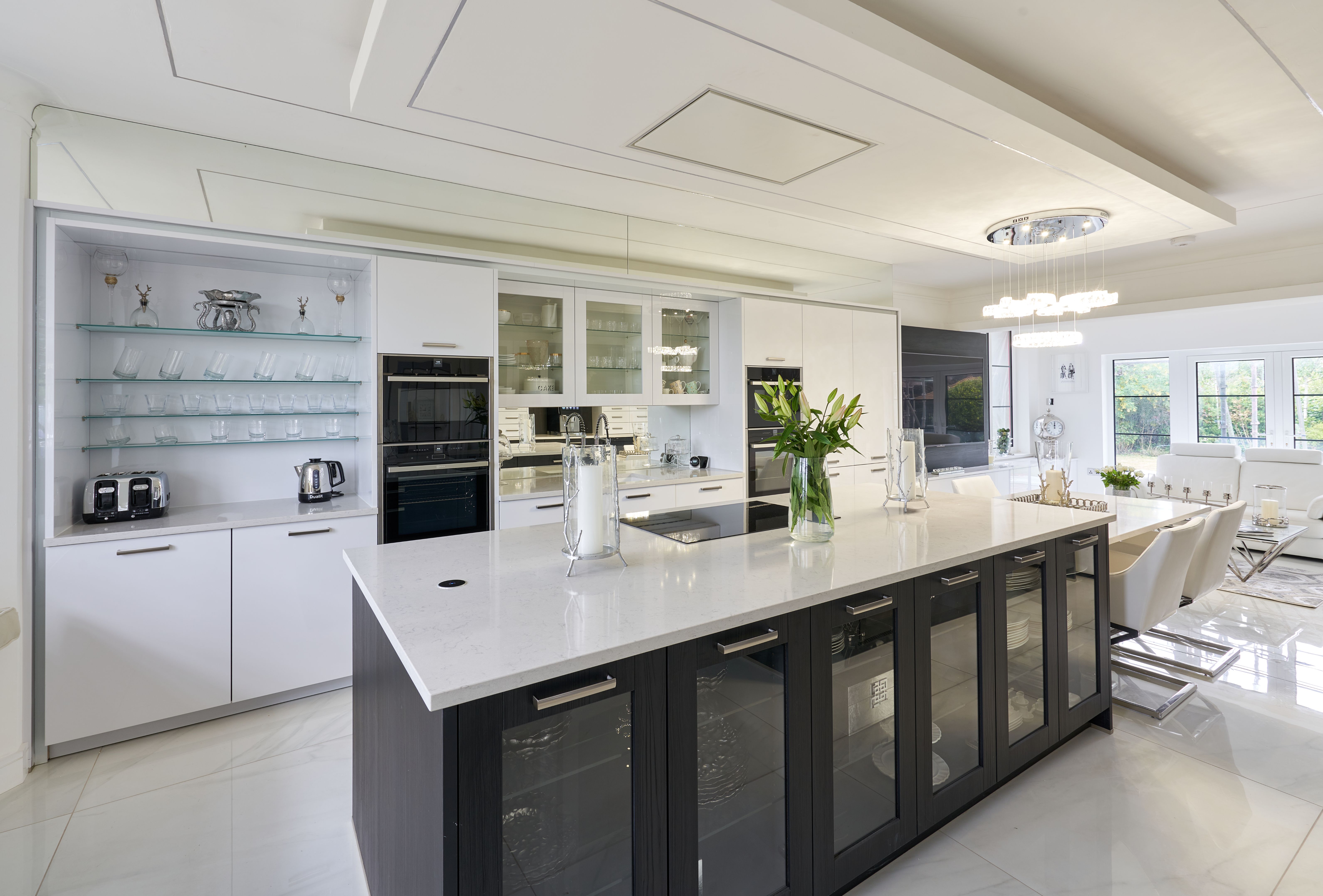 premium kitchen worktop featuring Dekton as the hardest material is completed by Meiger finest designers and engineers with perfection