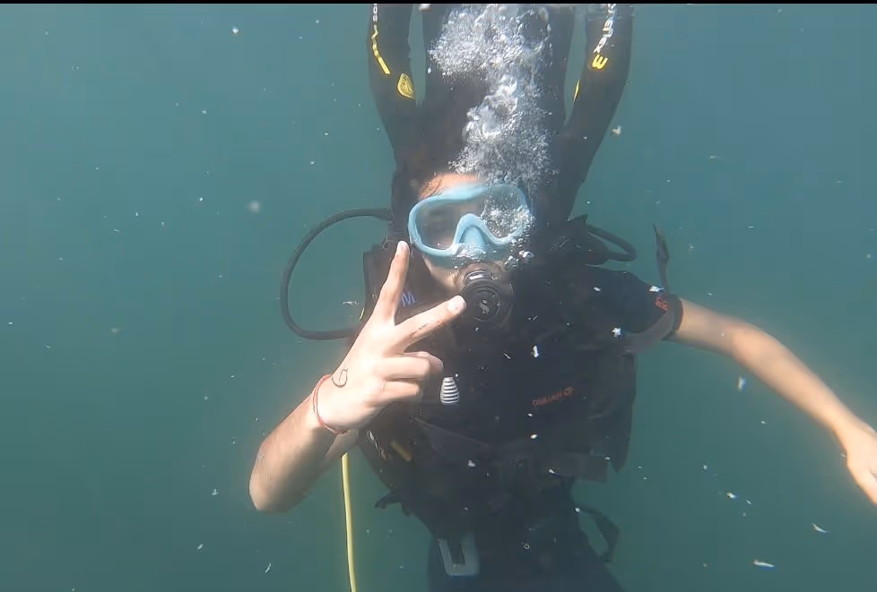 Shrenik Jain enjoys adventure sports