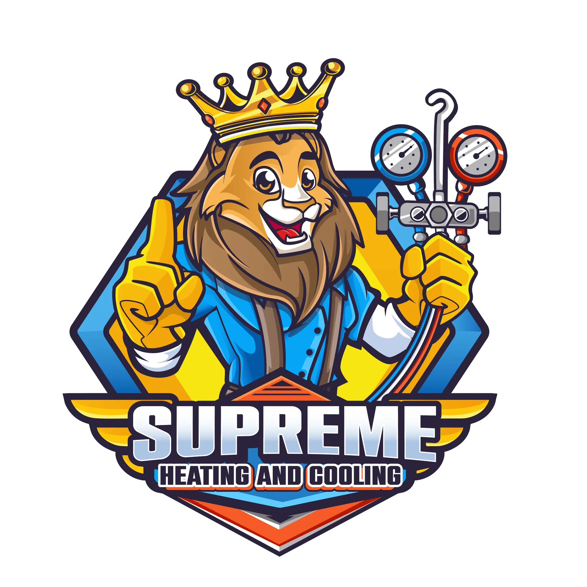 Supreme Heating and Cooling logo