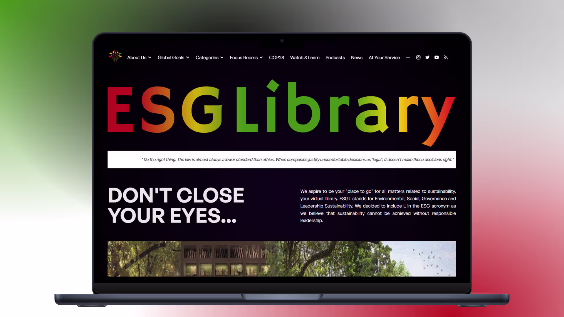 esglibrary website tablet x small laptops