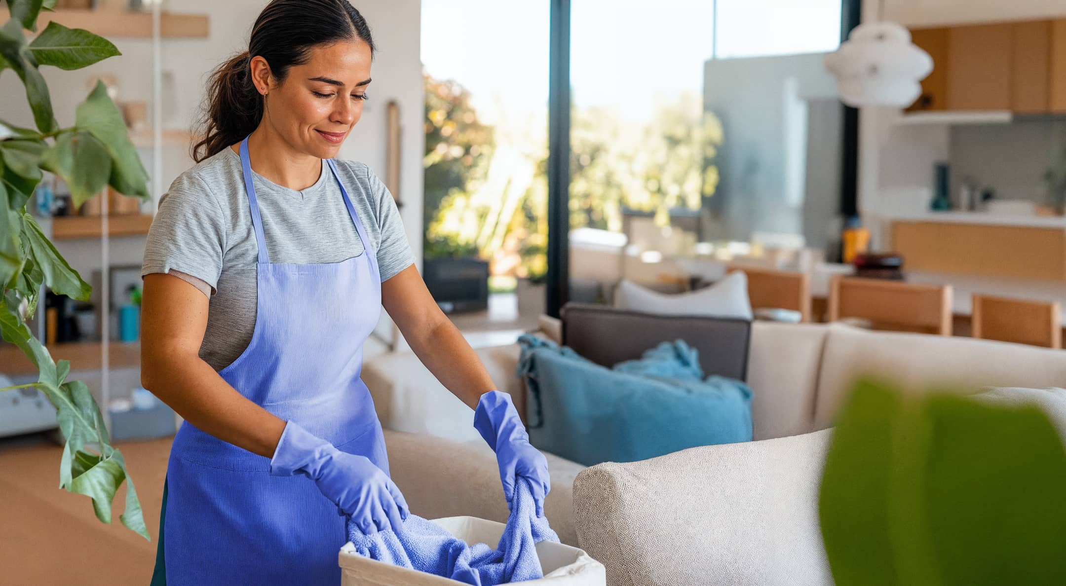 Woman Washing Clothes Fresh X Webflow Template | Brix Template