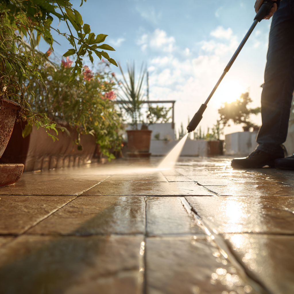 Nettoyage terrasse
