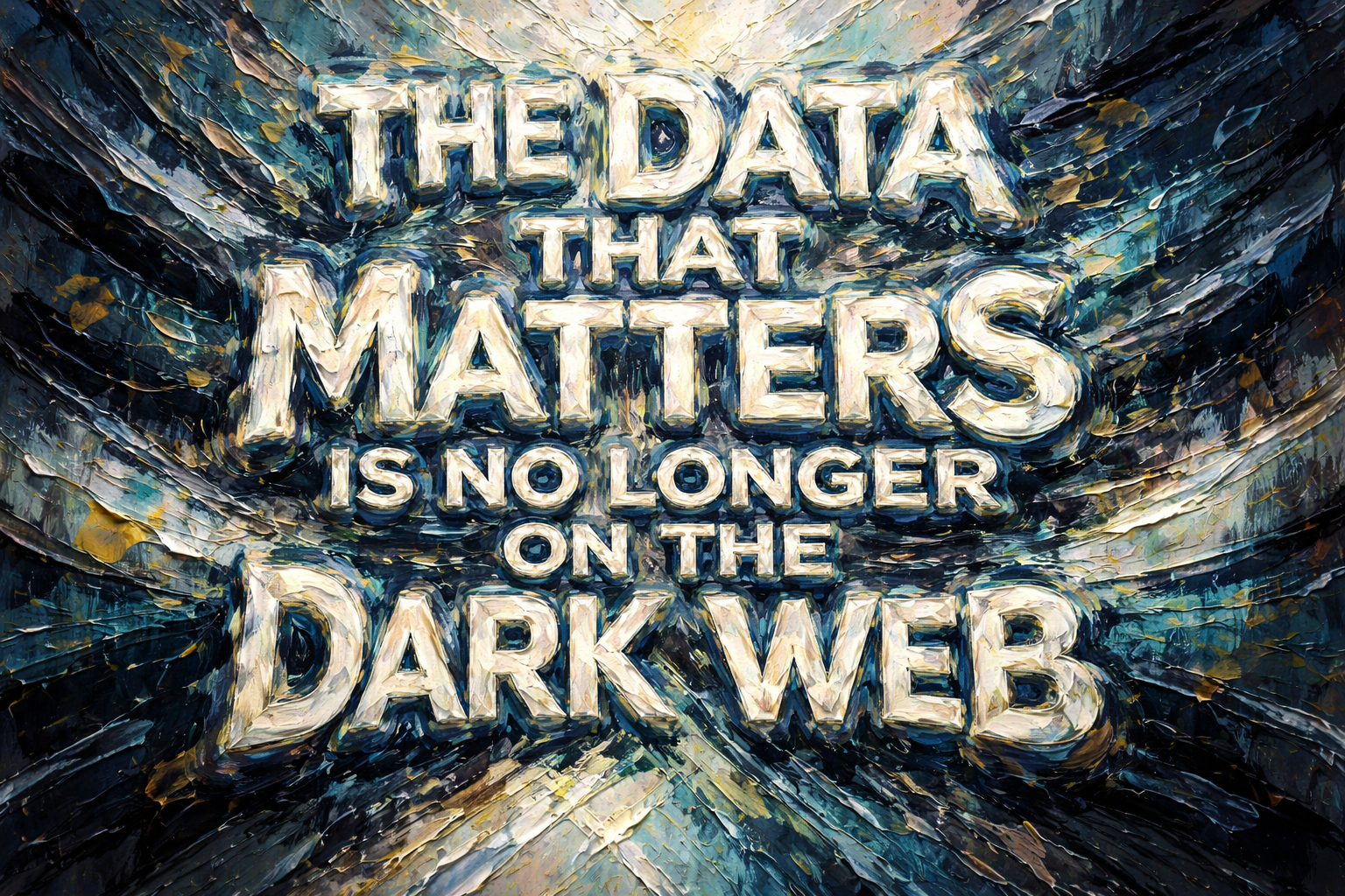 The Data That Matters Is No Longer on the Dark Web 
