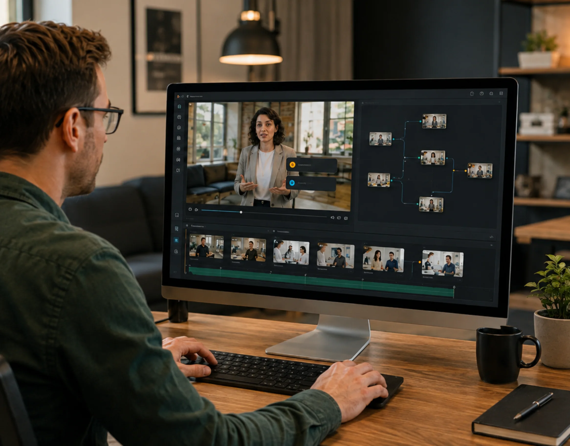 Samenwerken aan een interactieve video met Storytelling Studios