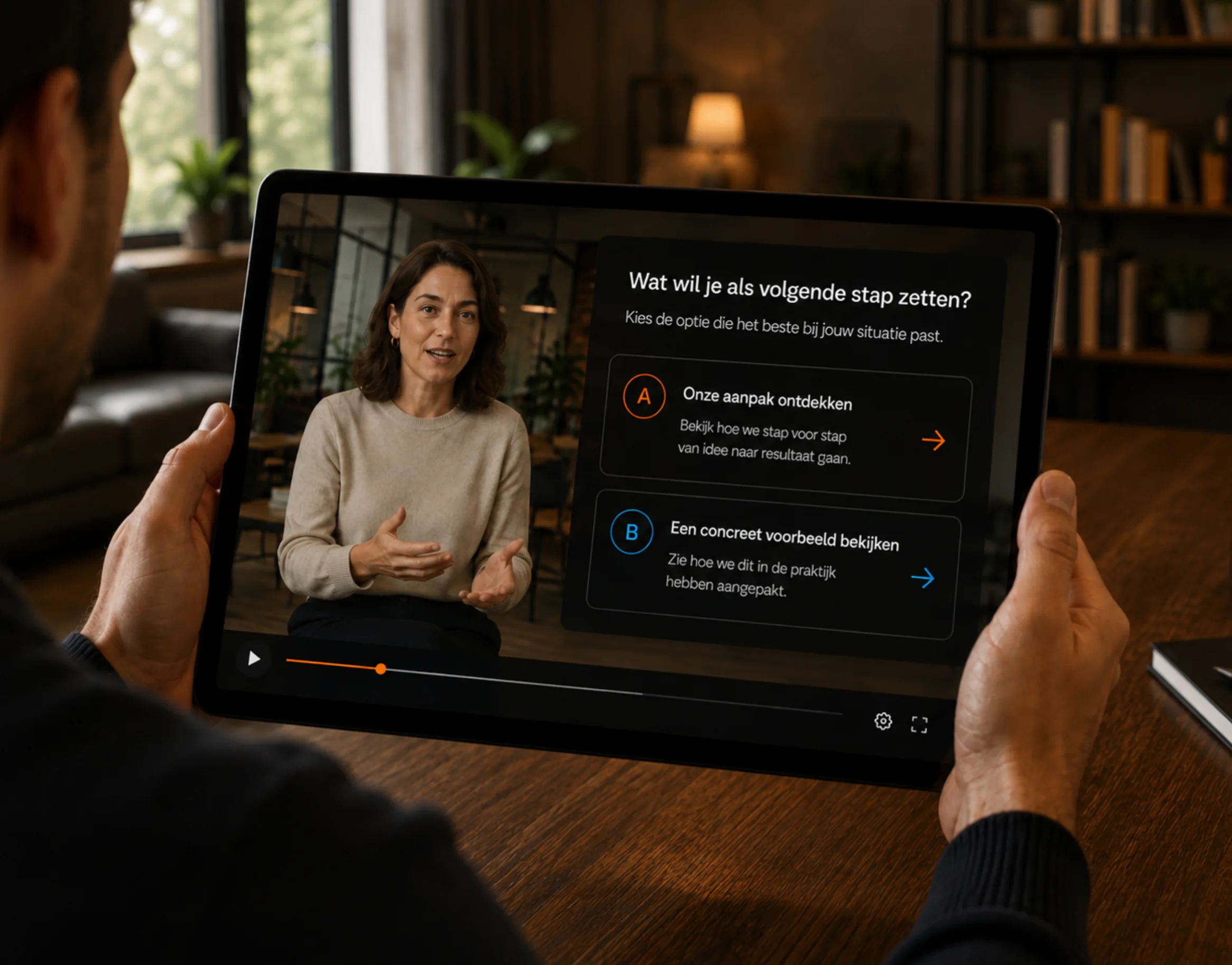 Interactieve video van Storytelling Studios in de praktijk
