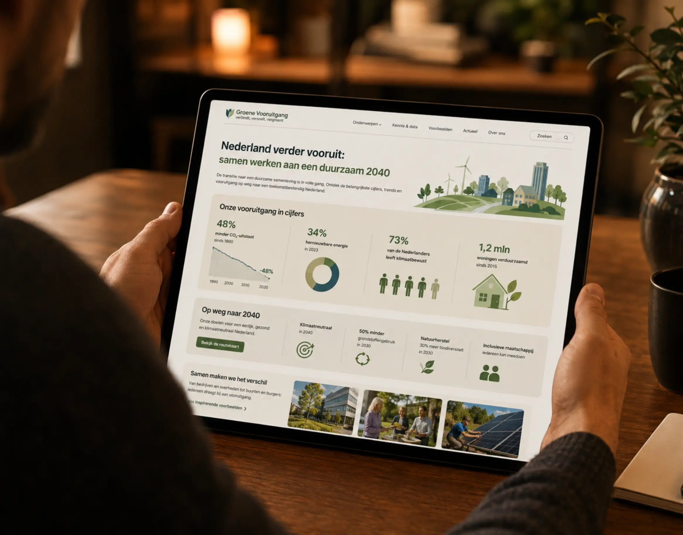 Infographic van Storytelling Studios in de praktijk