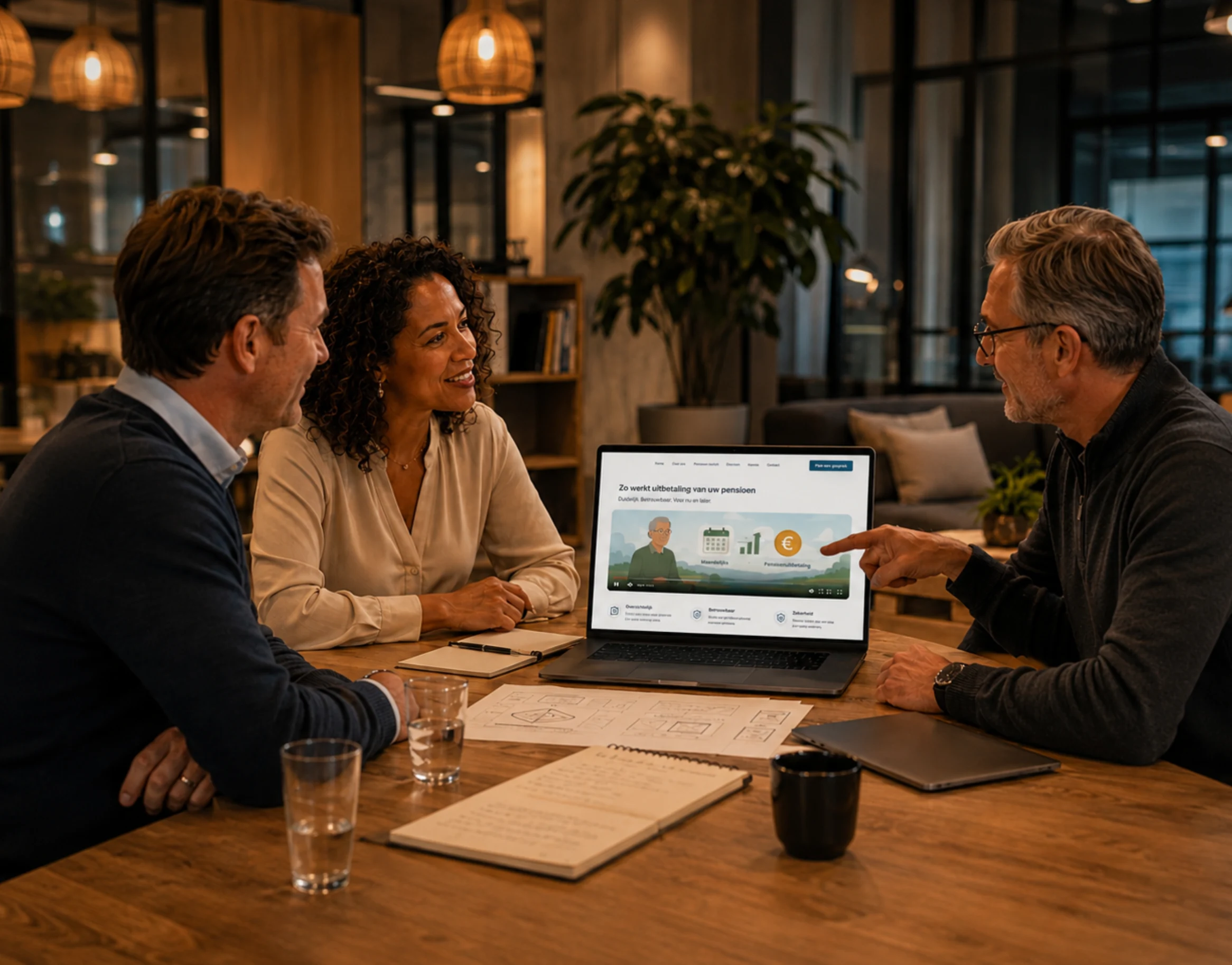 Beeld uit een explainimation van Storytelling Studios