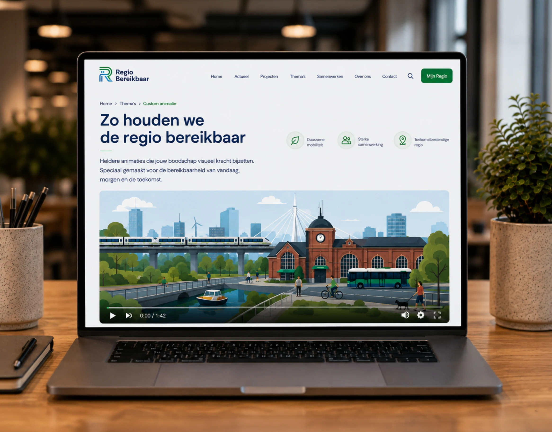 Beeld uit een premium animatie van Storytelling Studios