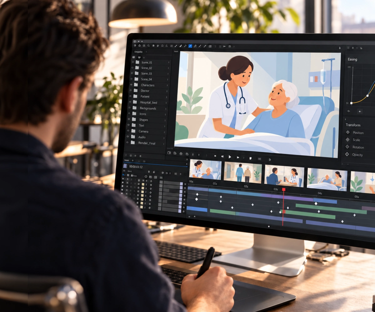 Motion design door Storytelling Studios