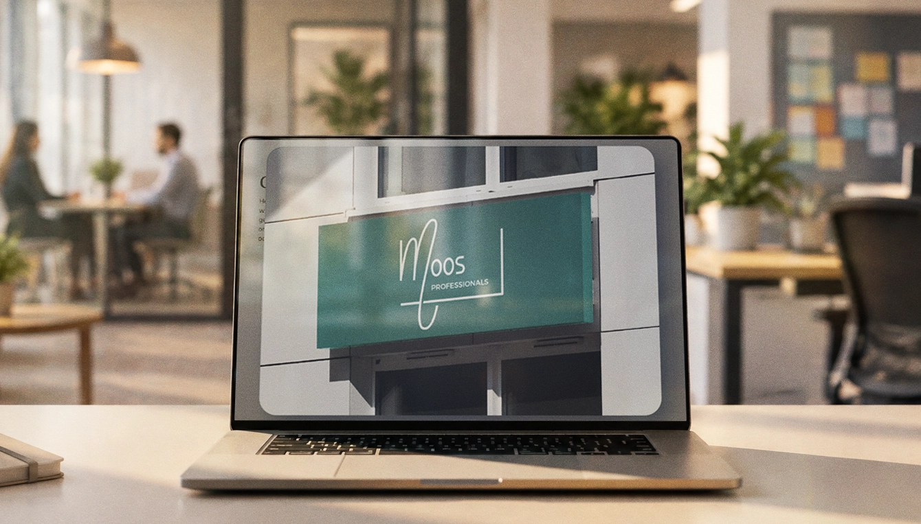 Moos Professionals: Een eigen merk voor de middenlaag in de zorg, door Storytelling Studios