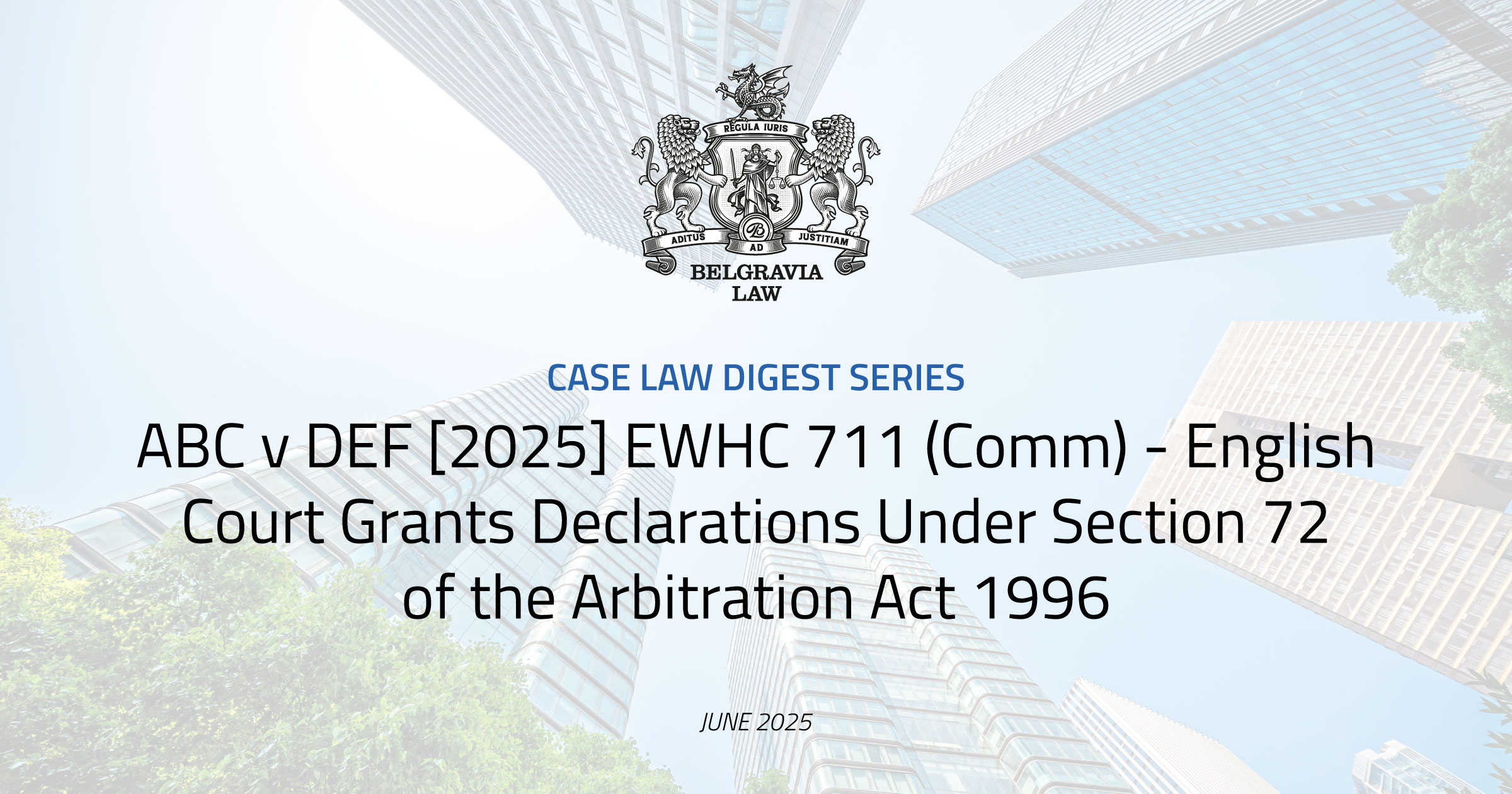 ABC v DEF [2025] EWHC 711 (Comm) - English Court Grants Declarations ...