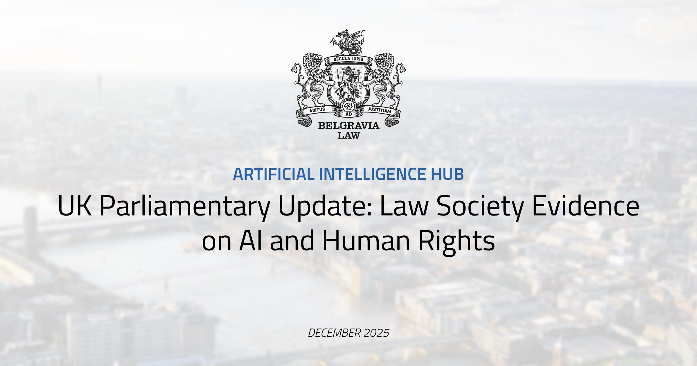 UK Parliamentary Update: Law Society Evidence on AI and Human Rights ...