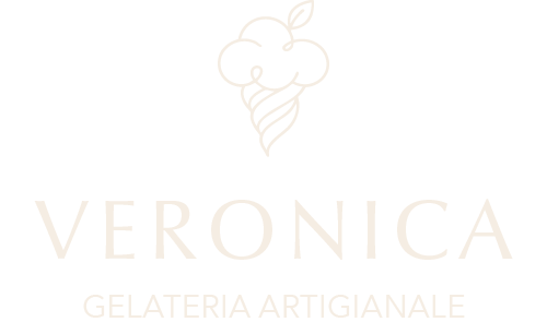 Logo featuring a stylized ice cream cone above the word Veronica and the phrase Gelateria Artigianale.