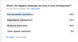 Biggest Challenge in Local Dev