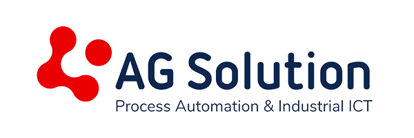 AG Solution logo with red abstract icon and text 'Process Automation & Industrial ICT'.