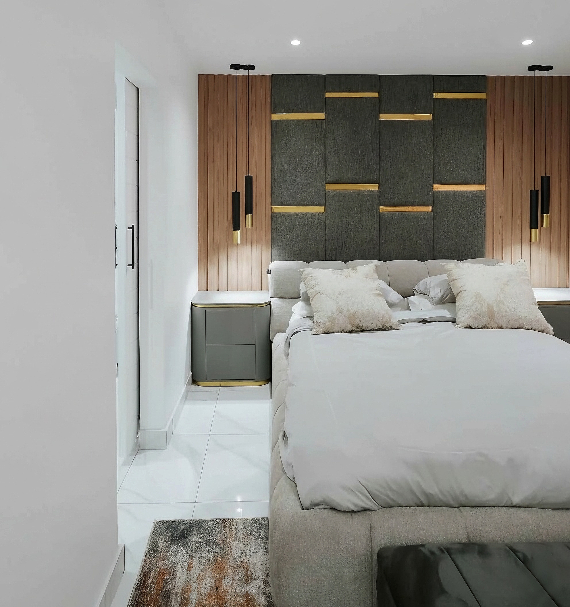 Bedroom Interior design by KTE Construction