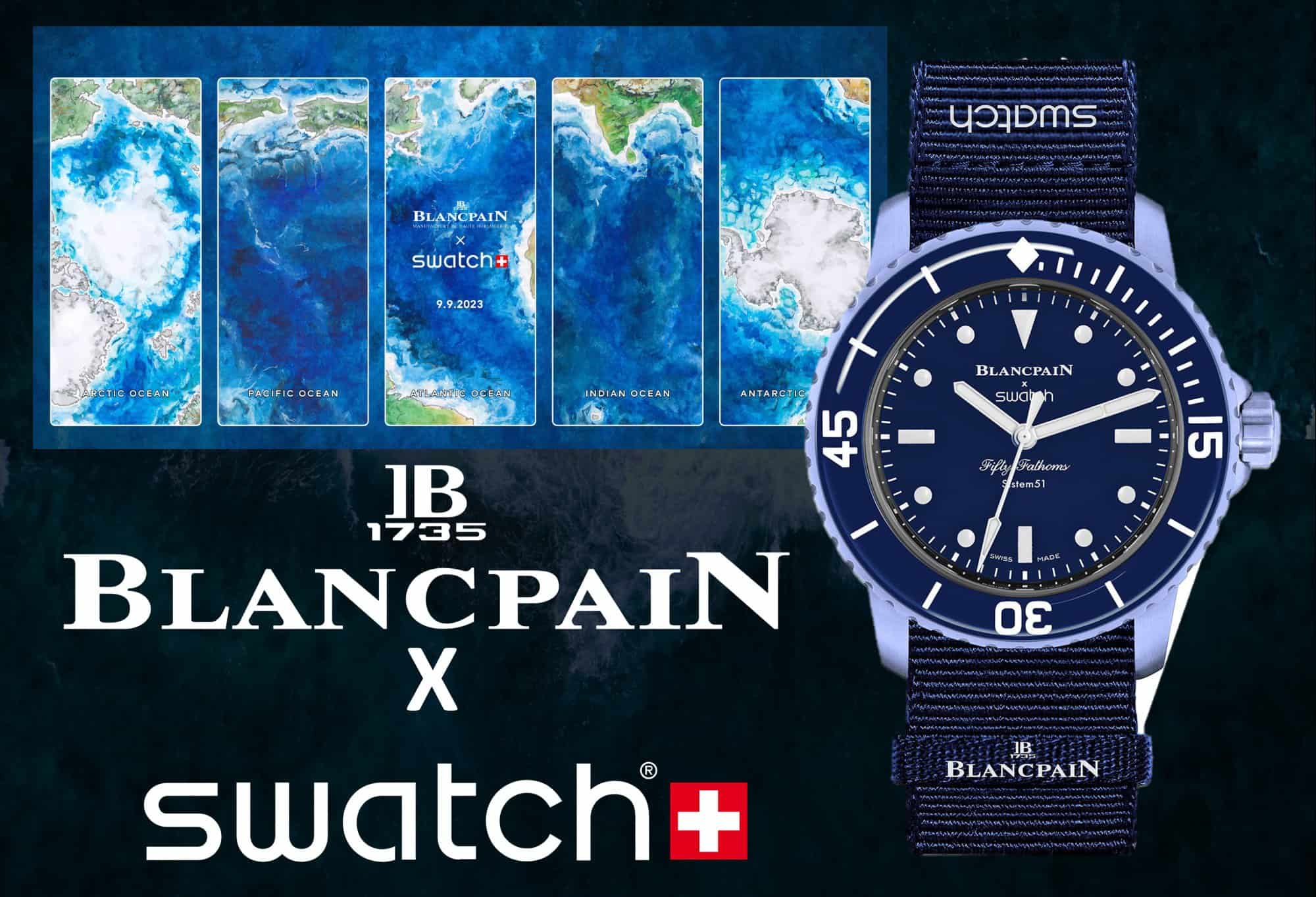 Blancpain X Swatch Opener Uhr Monochrome